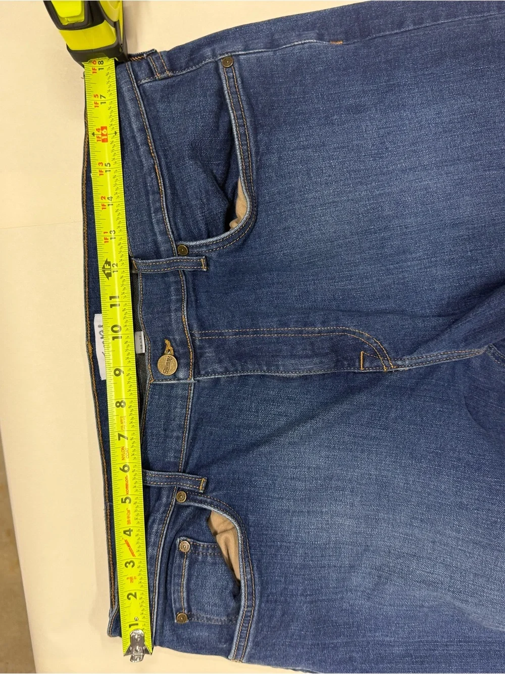 Tecovas Men’s Straight Jeans - Medium Blue Denim